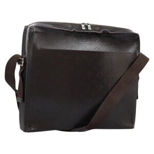 LOUIS VUITTON Monogram Lace Steve Shoulder Bag Brown M46530 LV Auth hk2271